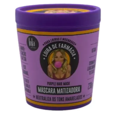 Lola Cosmetics Loira De Farmácia Máscara Matizadora 230g